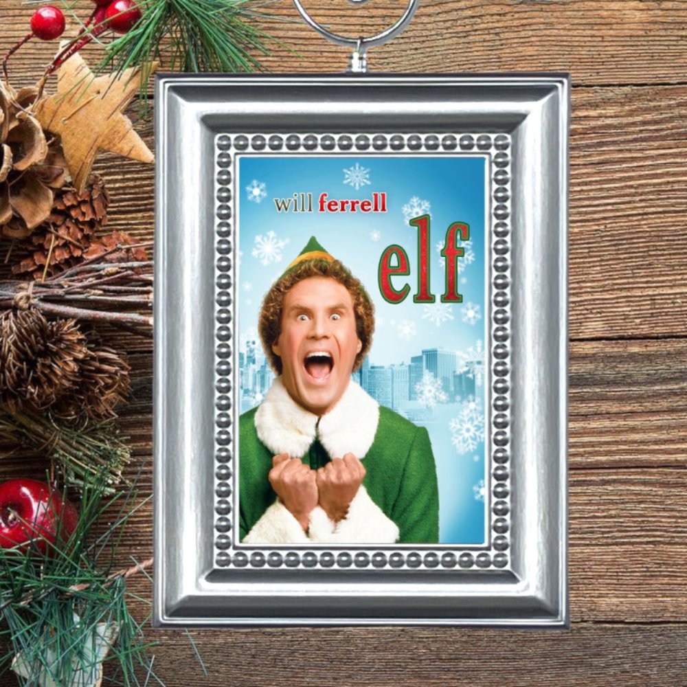 Elf Movie Memorabilia Christmas Tree Ornament